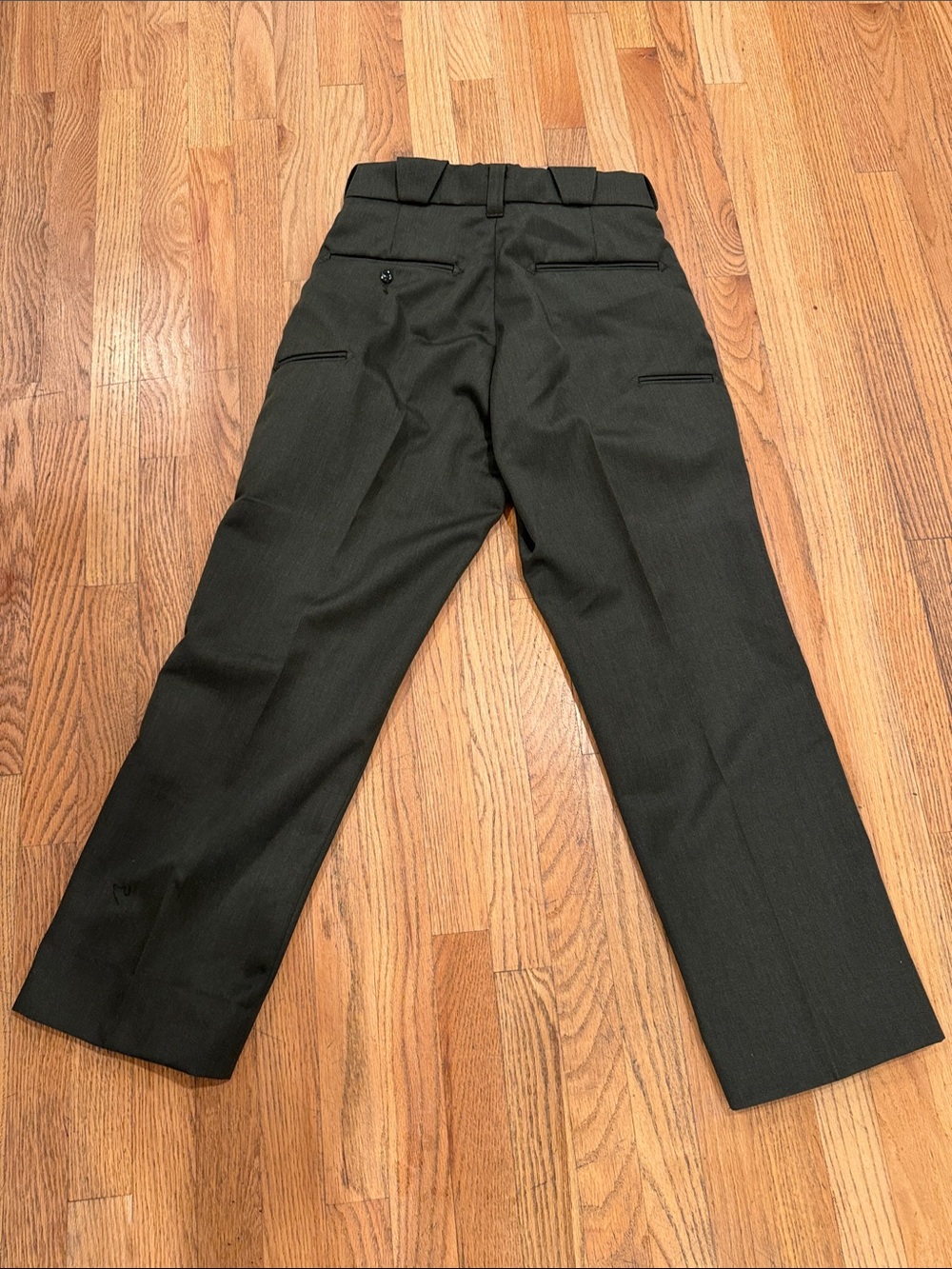 Elbeco Men's Dress Pants Dark Green LA County Sheriff Pants 34R Uniform - Picture 10 of 11